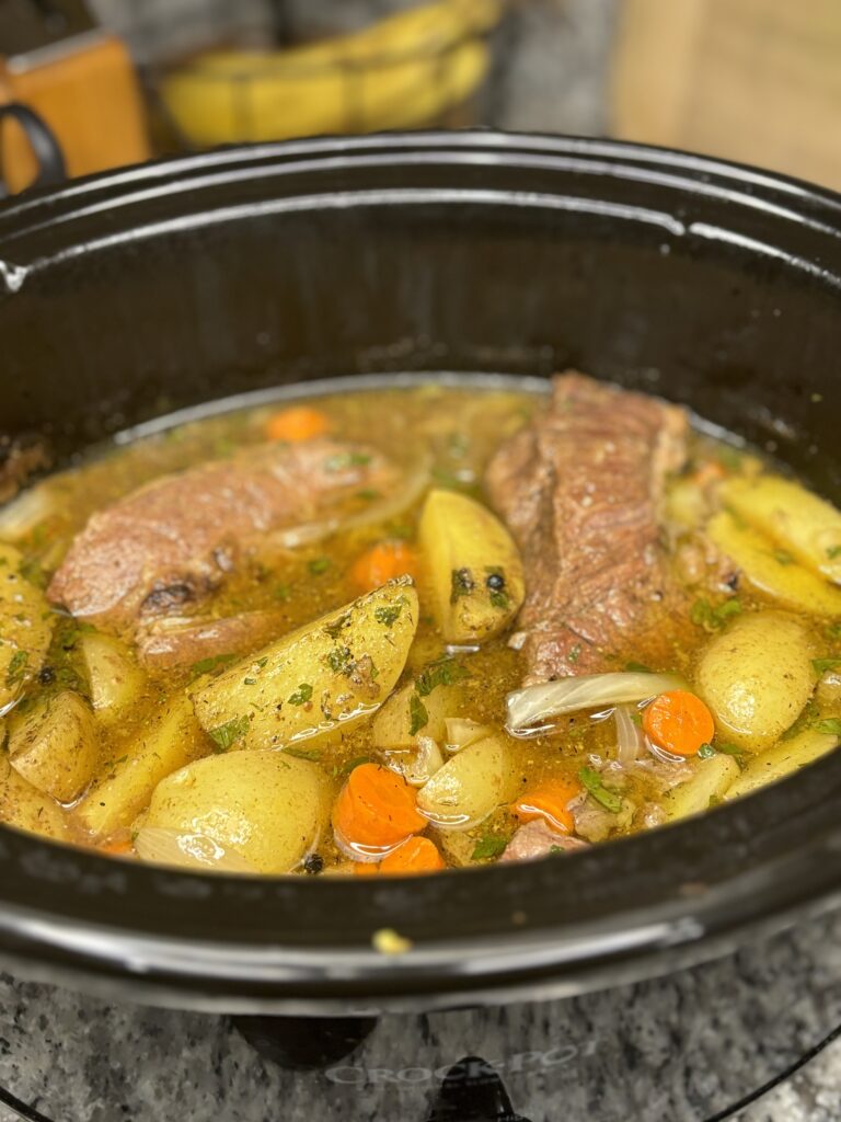 The Best Crockpot Chuck Roast with Carrots and Potatoes