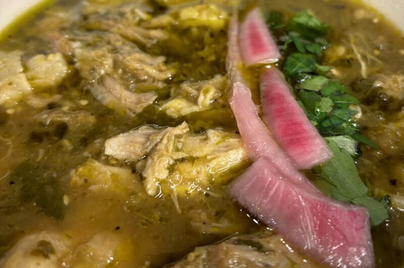 The Easiest Pork Green Chili Ever